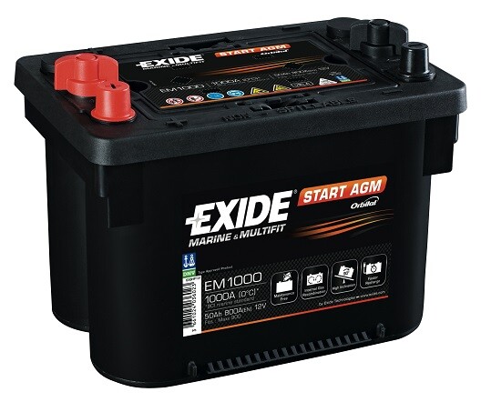 EXIDE Start AGM EM 1000